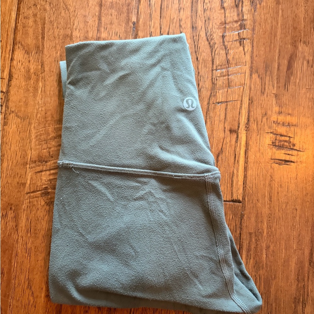 lululemon athletica align leggings in sage green